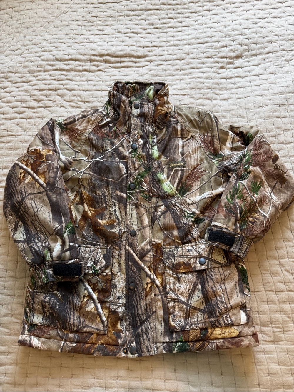 Gamehide Camo Hunting Sportsman Fishing Heavy Coat Size Medium